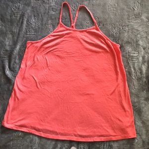 🍋 Old Navy Racerback Tank Top in Coral Pink